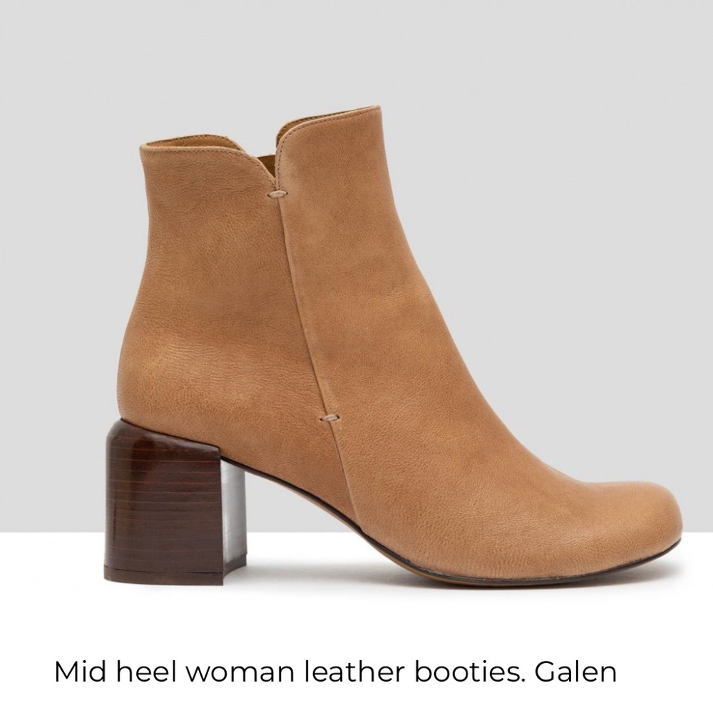 AUDLEY | Galen Mid heel woman leather booties
